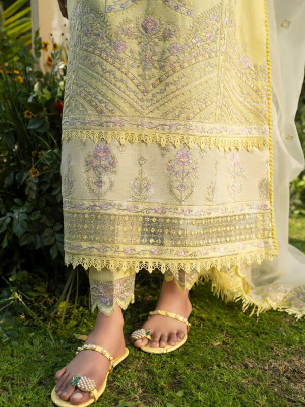 LIME LONG SHIRT - Pakistani Suits for Women - Image 4