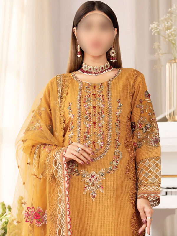 Mustard dress