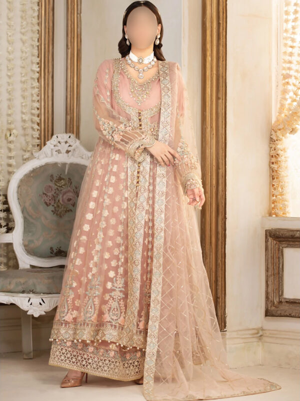 PINK KALIDAR MAXI 3-PIECE READY TO WEAR WEDDING COLLECTION
