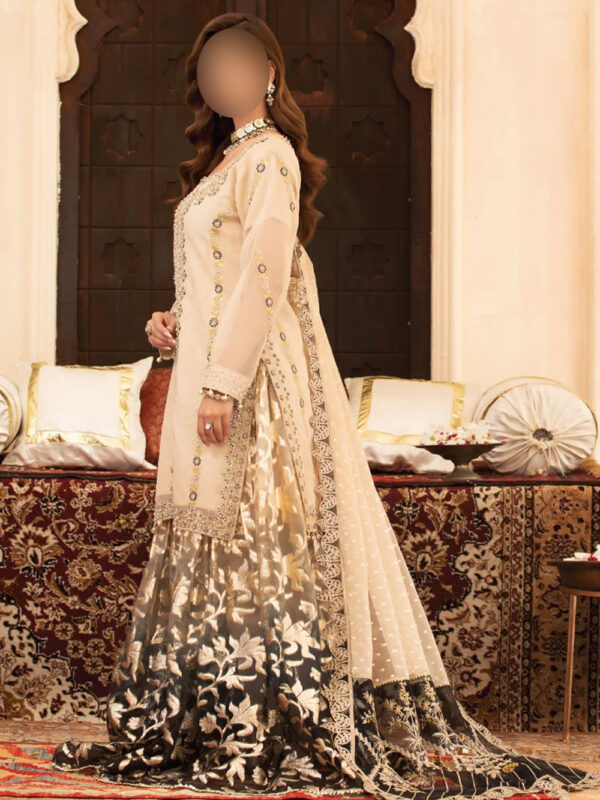 Zari Sharara Set Wedding Dress