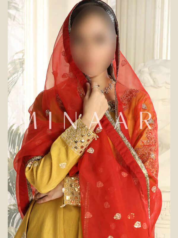 Mustard Desi Look Frock in Australia