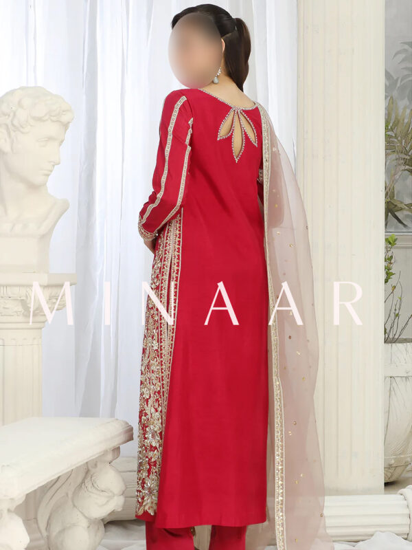 Stylish Long Shirt - Trendy Indian Pakistani Nepali Suits - Image 3