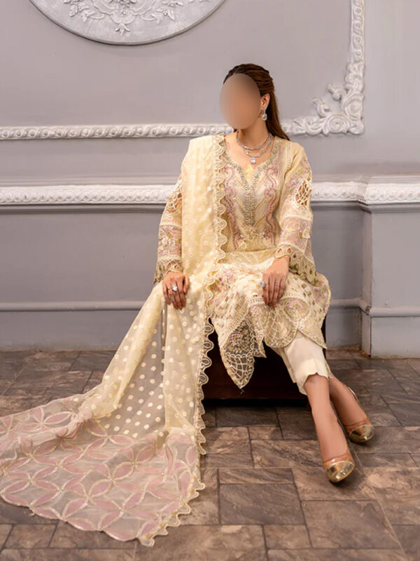 Luxe Indian Karandi Handworked 3-Piece Suit - Image 2