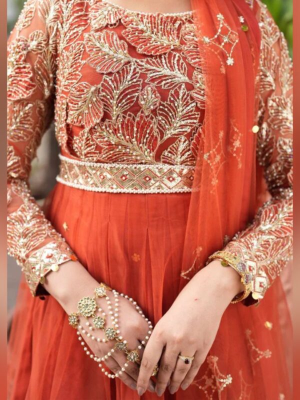 sharara frock