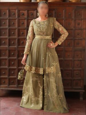 sharara frock