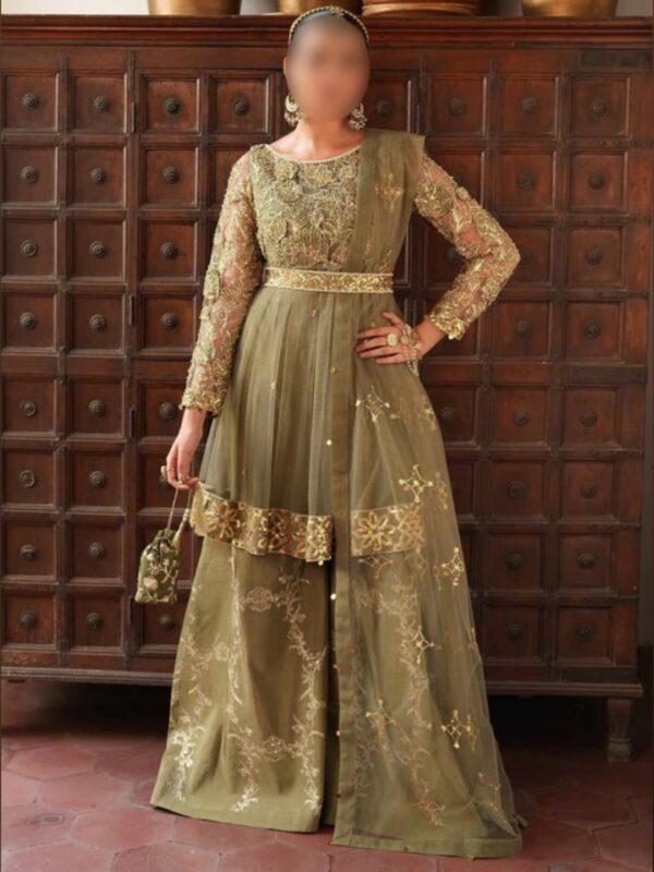 sharara frock