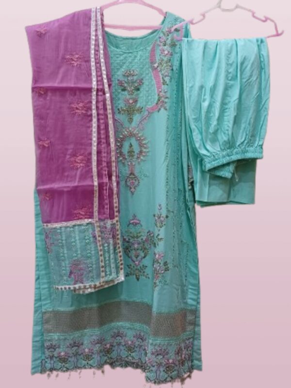 Hand Made Embroidered Suit - Image 3