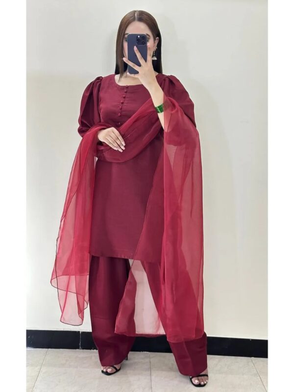 Trendy Farshi Shalwar Set - Image 5