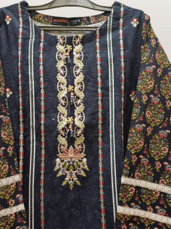 Embroidered Cotton 3-Piece Dress - Image 3