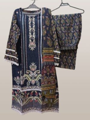 embroidered cotton salwar kameez
