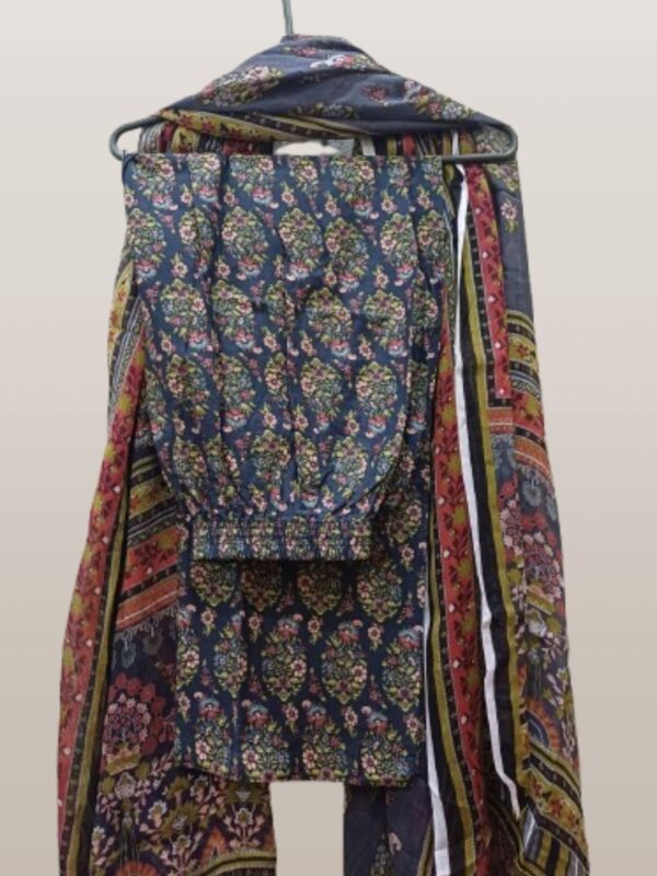 Embroidered Cotton 3-Piece Dress - Image 4