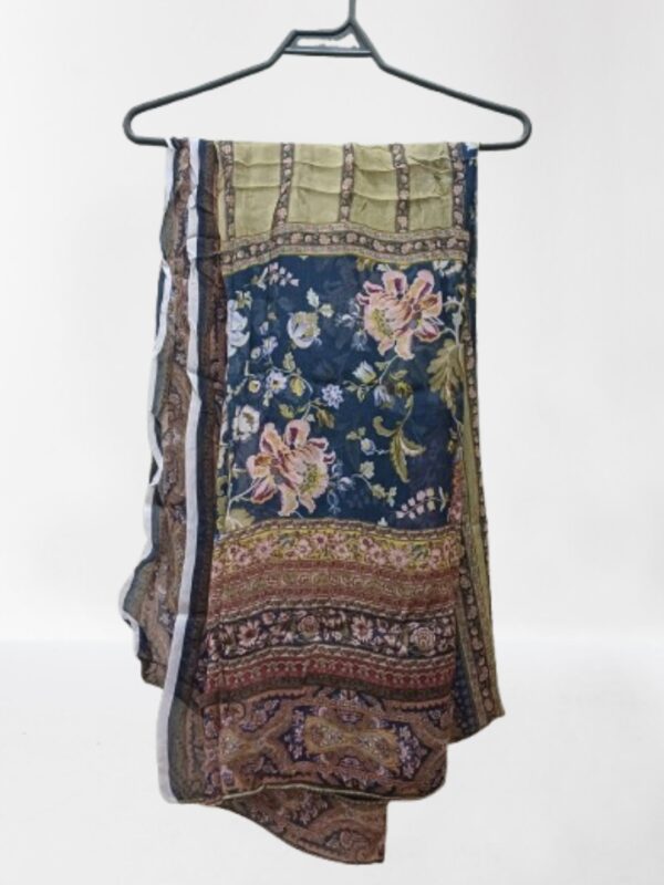 Blue Embroidered 3-Piece Dress - Image 6