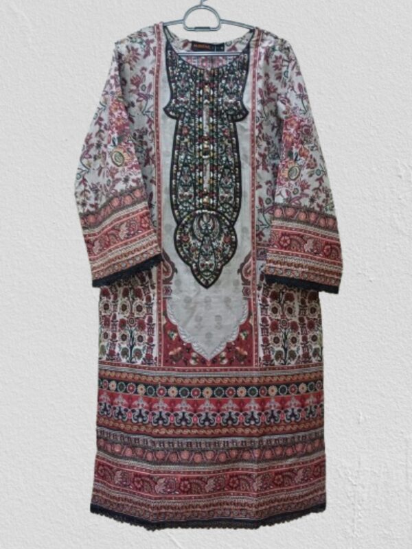 Embroidered Cotton 3-Piece Dress - Image 2