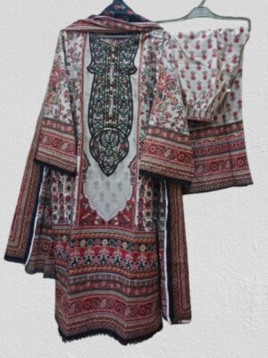 embroidered cotton salwar kameez