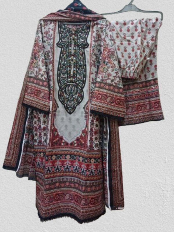 embroidered cotton salwar kameez