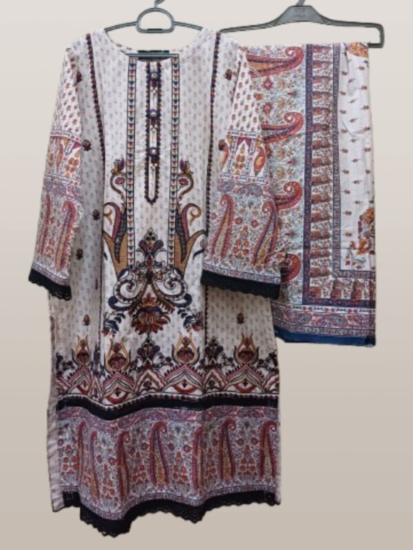 Cotton lawn dress