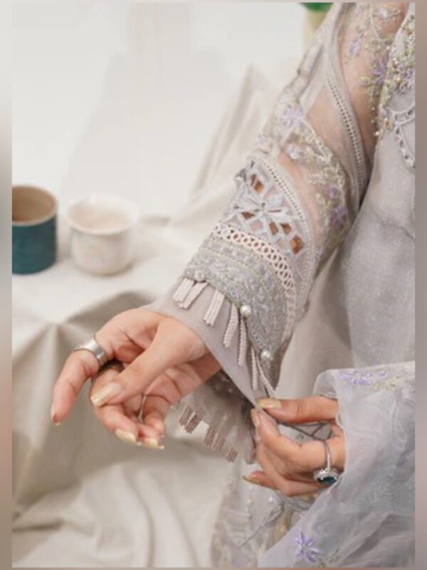 Grey Eid-Ready Ensemble - Image 6