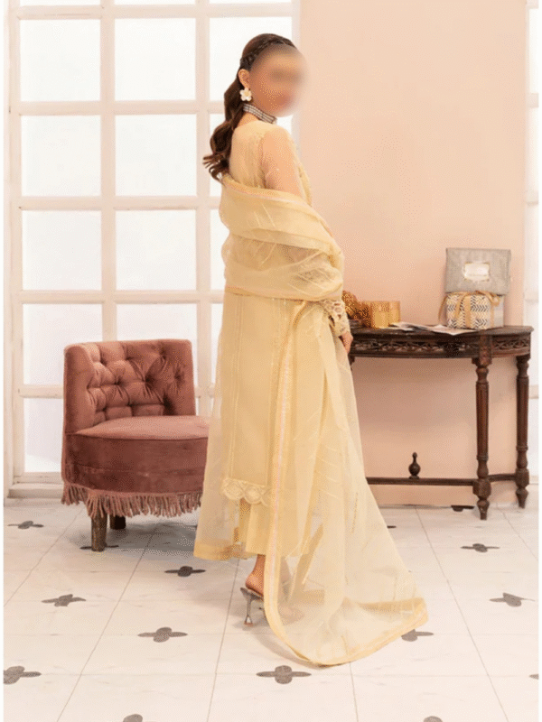 Lime Embroidered Kurta Set – Elegant Eastern Wear for Daily Use - Image 6