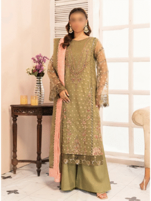green salwar kameez